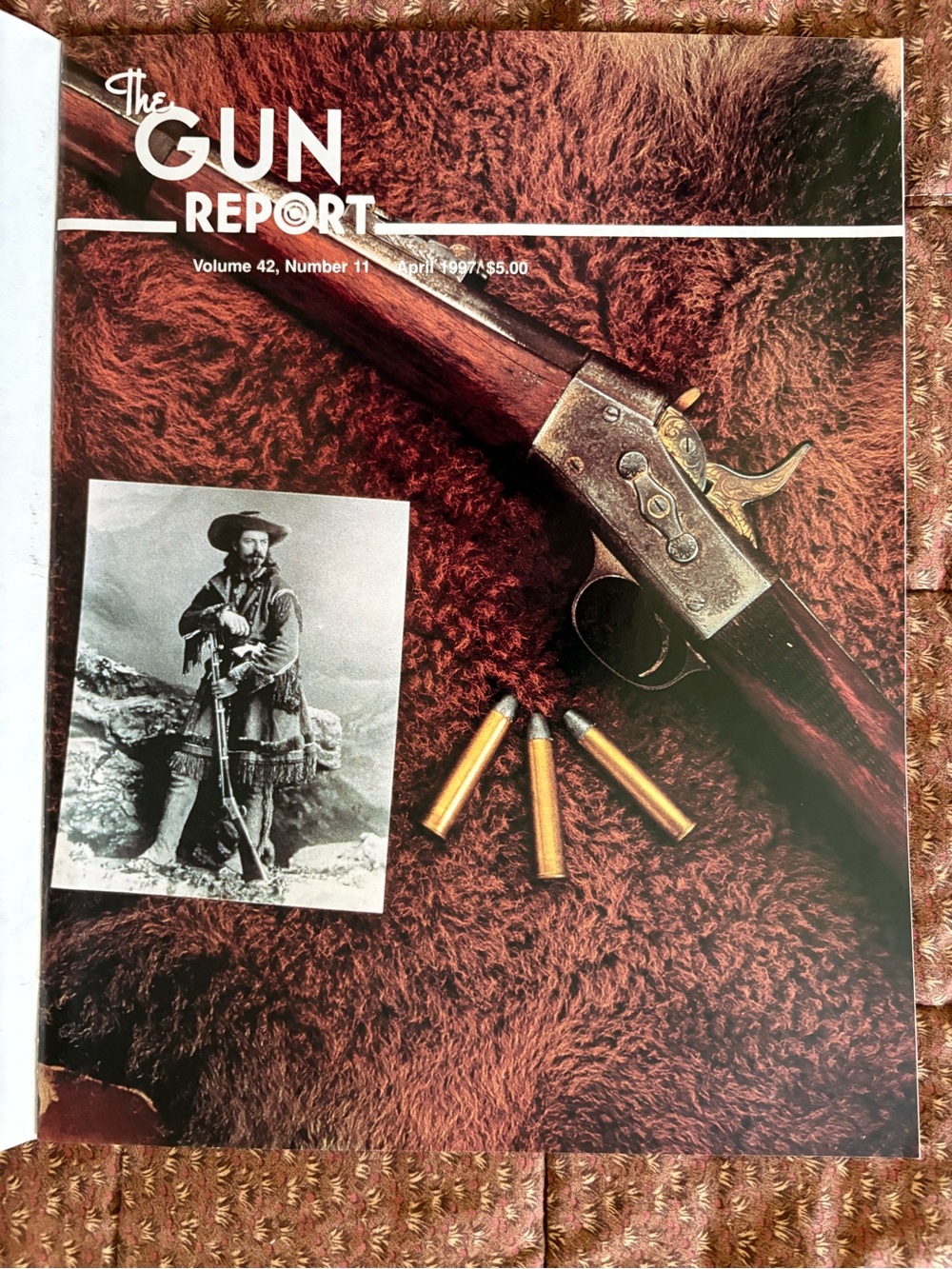 VTG The Gun Report Magazine Vol 42 No 11 April 1997 -In Mailing Cover Excellent!